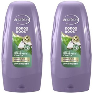 Andrélon Conditioner - Kokos Boost - 2 x 250 ml