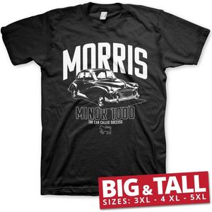 Morris Minor 1000 Big & Tall T-Shirt Black-3XL