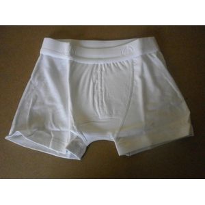 Petit Bateau - Jongens - 2 pack - Boxershort - Wit - 2jaar 86