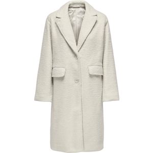 Only - ONLSANNE BOUCLE COAT - Lange Jas - Moonbeam