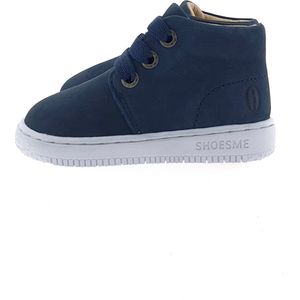 Shoesme BN23S005-C dark blue Baby Veterschoenen - Blauw - 21