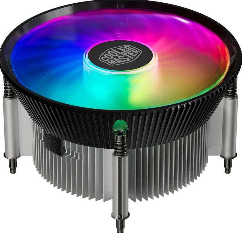 Cooler Master i70C - CPU Luchtkoeler - Geanodiseerd Zwart - 120 mm ARGB Ventilator