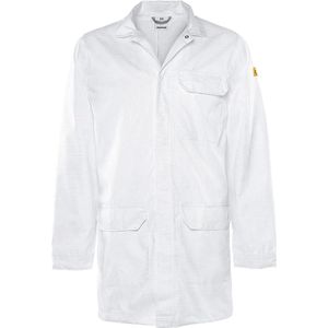 Fristads - 3080 ELP - Werkjas - Wit - ESD - OEKOTEX® Gecertificeerd