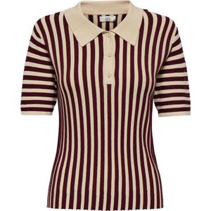 JDY - Knit Pullover Polo - Creme - Dames