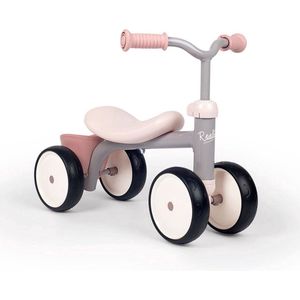 Smoby Rookie - Loopfiets - Step - Roze - Ontdek de Wereld op Vier Wielen!