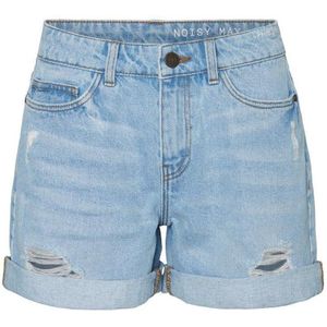 NOISY MAY Jeans Short NMSMILEY Light Blue Denim