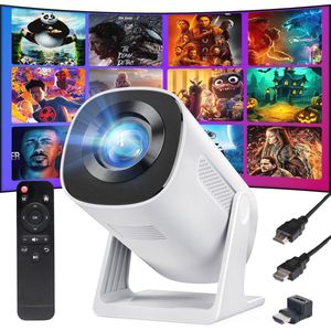 Draagbare Mini Projector met 1080P Ondersteuning en Bluetooth 5.2