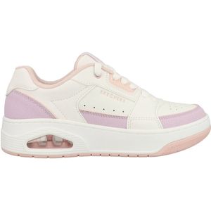 Skechers - Uno Court - Sneakers - Wit - Paars - Courted Air 177710/WLVP