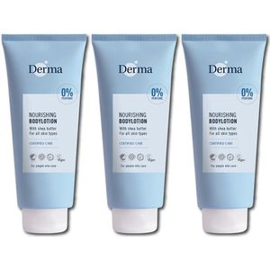 Derma Family Bodylotion - 3 x 350 ML - Parfumvrij