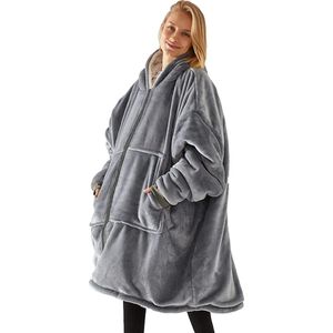 Oversized hoodie - Plaid - Hoodie Deken - Met lange mouwen â€“ Unisex - EÃ©n maat