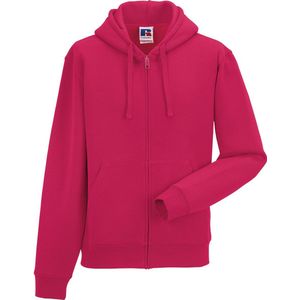 Authentic Full Zip Hoodie Sweatshirt 'Russell' Fuchsia - XXL