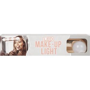 Studio Light Hollywood Make-up Spiegellamp met zuignap - Rosegold - Makeup Spiegelverlichting - Draadloos