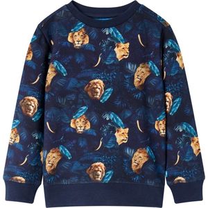 vidaXL - Kindertrui - 116 - marineblauw