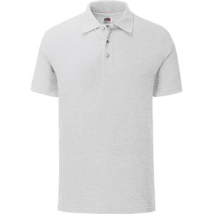 Fruit Of The Loom Heren Iconisch Poloshirt. (Heather Grijs)