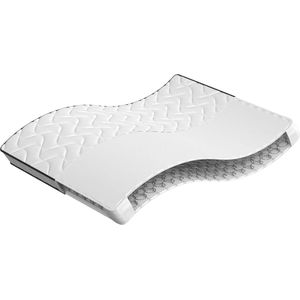 vidaXL - Binnenveringmatras - middelhardx190 - cm