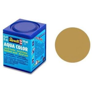 Revell Aqua #16 Sand Yellow - Matt - RAL1024 - Acryl - 18ml Verf potje