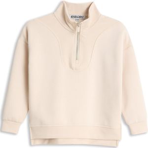 4PRESIDENT Sweater meisjes - Beige - Maat 92 - Meisjes trui