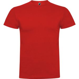 4 Pack Rood t-shirts Roly Braco 180 gram Premium maat M