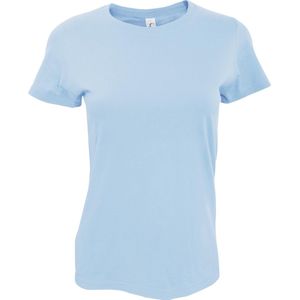 SOLS Dames/dames Imperial Heavy Short Sleeve T-Shirt (Hemelsblauw)