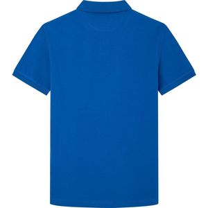 Hackett Slim Fit Logo Polo Met Korte Mouwen Blauw S Man