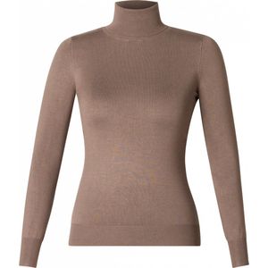 BASE LEVEL CURVY Yuena Trui - Dark Taupe - maat 0(46)