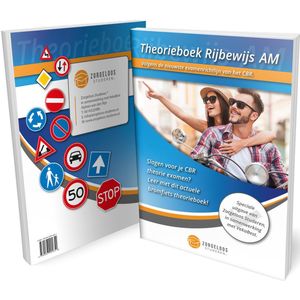 Scooter Theorieboek 2024 - Rijbewijs AM - CBR Bromfiets en Brommer Theorie Leren - Zorgeloos Studeren