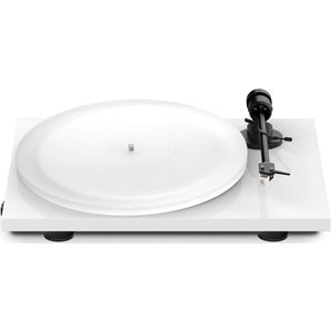 Pro-Ject E1 Platenspeler met Acryl it Draaiplateau – Vooraf ingestelde Platenspeler – AT3600L Cartrigde – Retro – Wit