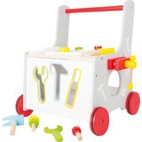 Baby Gereedschap Loopwagen - Houten Speelgoed Vanaf 1 Jaar