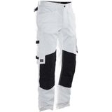 Jobman 2130 Painters' Trousers 65213011 - Wit/zwart - C44