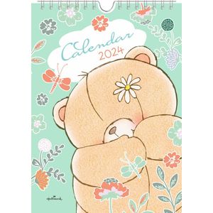 Hallmark - Weekkalender - 2024 - Forever Friends - Weekoverzicht - Spiraalgebonden - A5 (16,5 x 23cm)