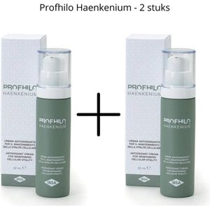 Profhilo Hankenium Serum / Dagcrème - 2 stuks - Hyaluronzuur - Hoge Kwaliteit Huidverzorging - SPF50 - Anti Rimpel Creme - Anti Veroudering Creme - Huisverzorging tegen Rimpels - Acne Dagcreme - Ontstekingsremmende Gezichtscrème