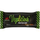 XXL Nutrition - Vegalicious Protein Bar - Veganistische Eiwitreep - Eiwit Erwtenproteïne-Isolaat - Choco Peanut Caramel - 100% Vegan - 1 Reep