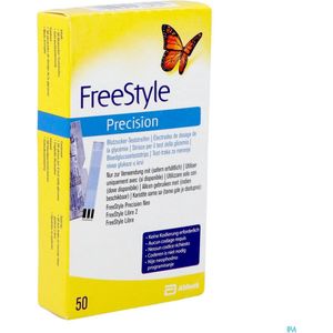 Freestyle Precision teststrips 50 stuks Abbott - Het testen duurt 5 seconden