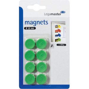 Whiteboardmagneten 20mm Lega Groen