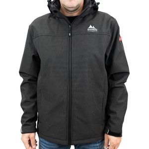 Nordberg Kjeld Softshell Jas Ms00301-bk - Kleur Grijs - Maat 3XL