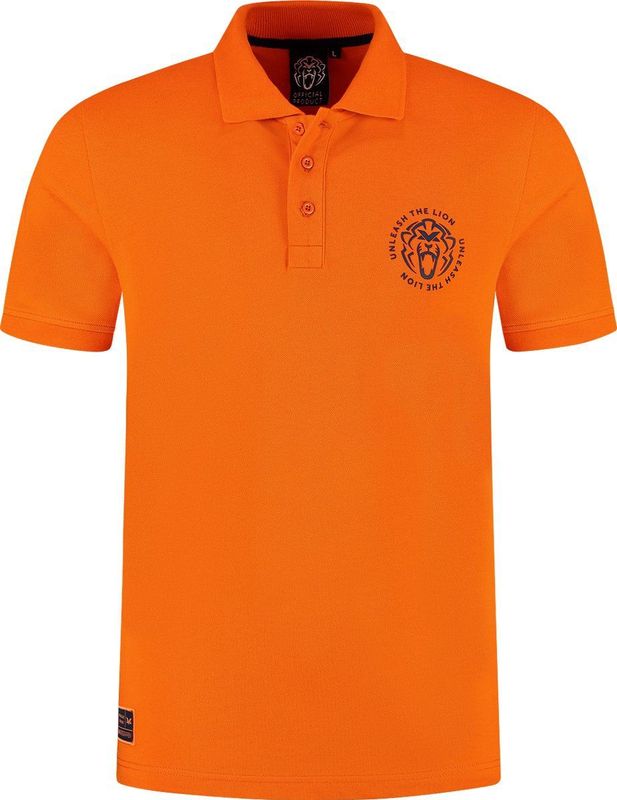 Polo - Oranje - Unleash The Lion - Poloshirt