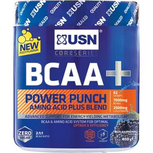 USN BCAA Power Punch 400 GR Braam Smaak - Aminozuren - Spiergroei, Herstel - BCAA Poeder