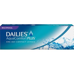 Vision Daily Comfort + Multifocal - Dailies Aqua Comfort Plus - Daglenzen - 30 pack - -7.75 Low