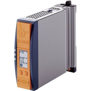 Block - PVUA 24/24-10 - DIN-rail UPS - Zwart - Inclusief Accumodule