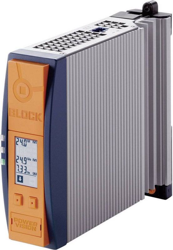 Block - PVUA 24/24-10 - DIN-rail UPS - Zwart - Inclusief Accumodule