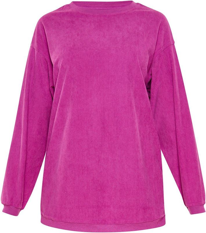 usha - FESTIVAL - Sweatshirt - Neonlila - Losse Pasvorm