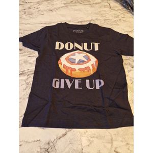 T-Shirt - Marvel - Captain America Donut - Navy - Mt 128