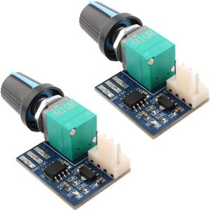 PWM ventilatorsnelheidsregelaar met 4-draads aansluiting voor DC 0-12V CPU- en behuizingsventilatoren, voor nauwkeurige en stille temperatuurregeling in pc's