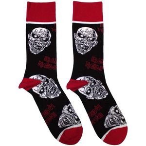 Iron Maiden - Eddie Skulls - Enkelsokken - One Size
