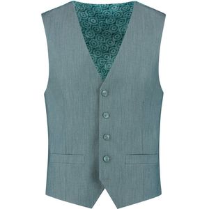 Gents - Gilet heren - Gilet - Polyblend - Zee - Maat 50/L