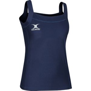 Gilbert Netball Blaze Tank Top - W 8 - Navy