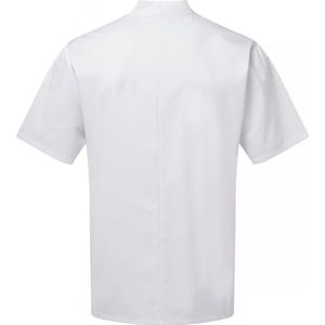 Schort/Tuniek/Werkblouse Unisex S Premier White 65% Polyester, 35% Katoen