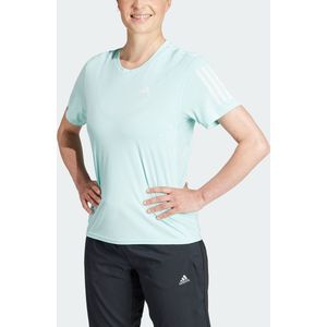 adidas Performance Own the Run T-shirt - Dames - Turquoise- L