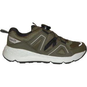 Superfit - 1-554 Sneakers - Kaki - Textiel