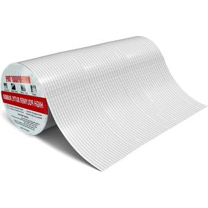 Waterproof Butyl Rubber Aluminum Foil Tape 5m Length - 30cm Width - Repair Tape for Pip Roof Gutter Repairs - Indoor Outdoor - 1 Roll